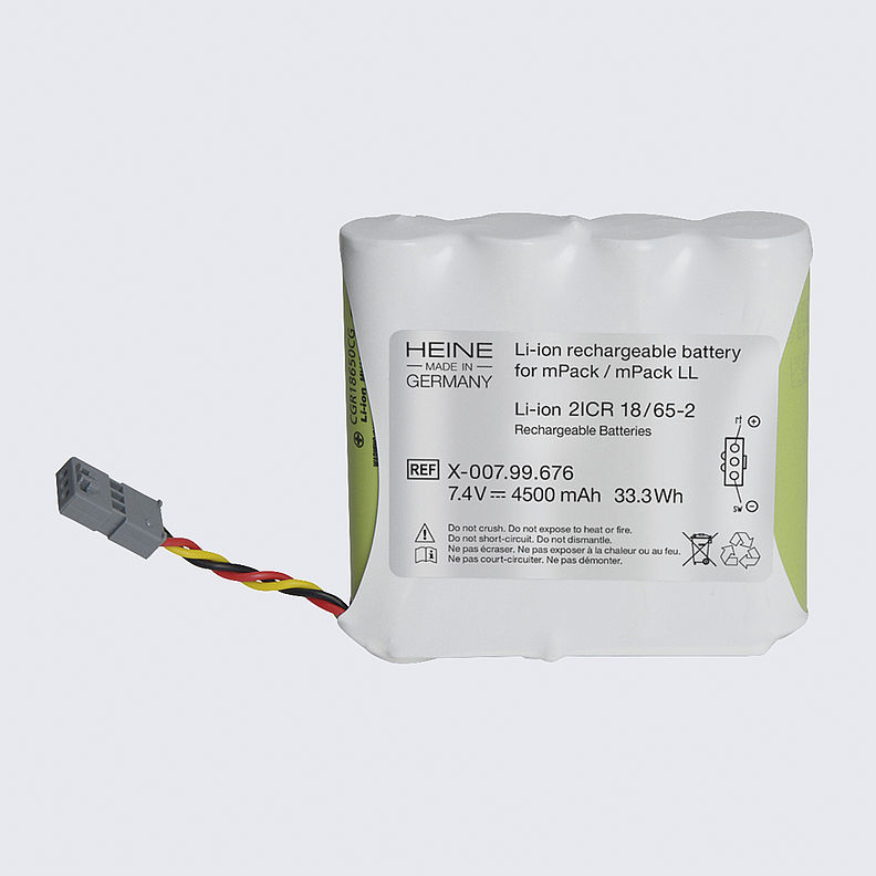 HEINE Li-ion rechargeable battery for mPack / mPack LL